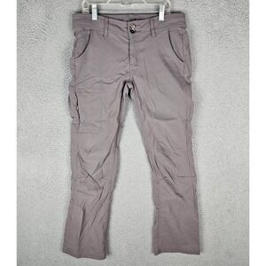 prAna Zion Pants Women's 6 Nylon Blend Stretch Hiking Outdoor Straight Leg
